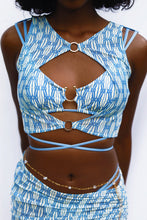 Load image into Gallery viewer, JULIA COVER UP SET- LIGHT BLUE
